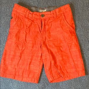 Red shorts